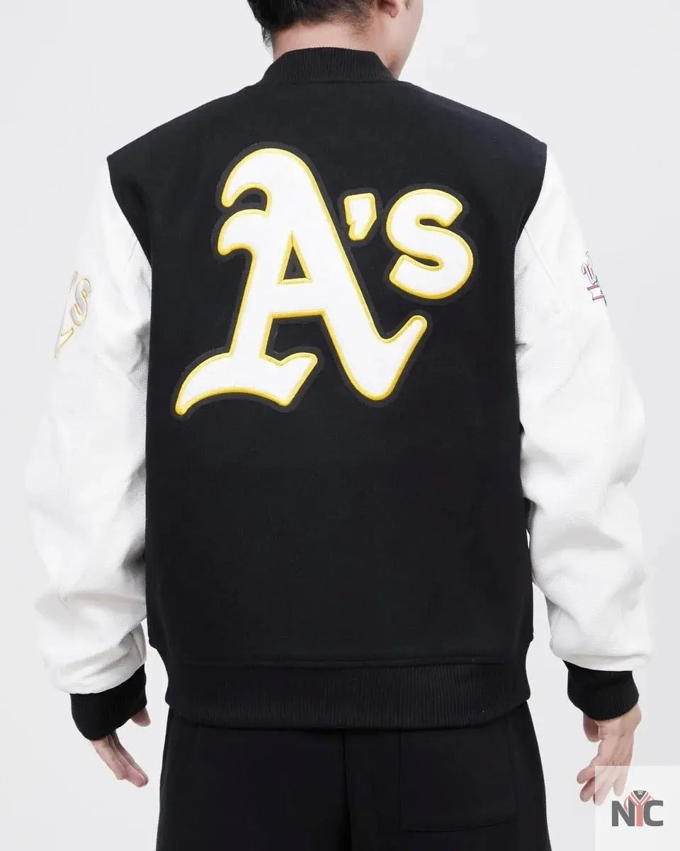 Oakland Athletics Home Town Wool Varsity Jacket NYC Jackets