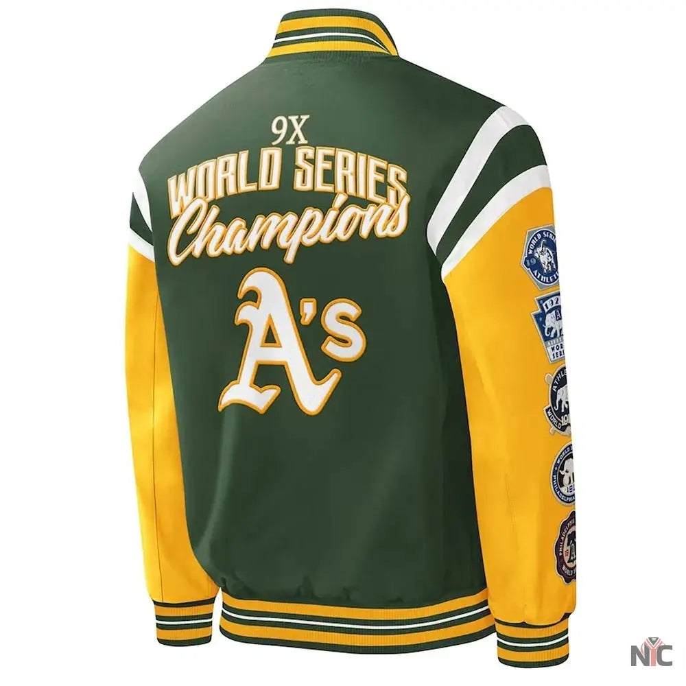 Oakland Athletics Title Holder Jacket NYC Jackets