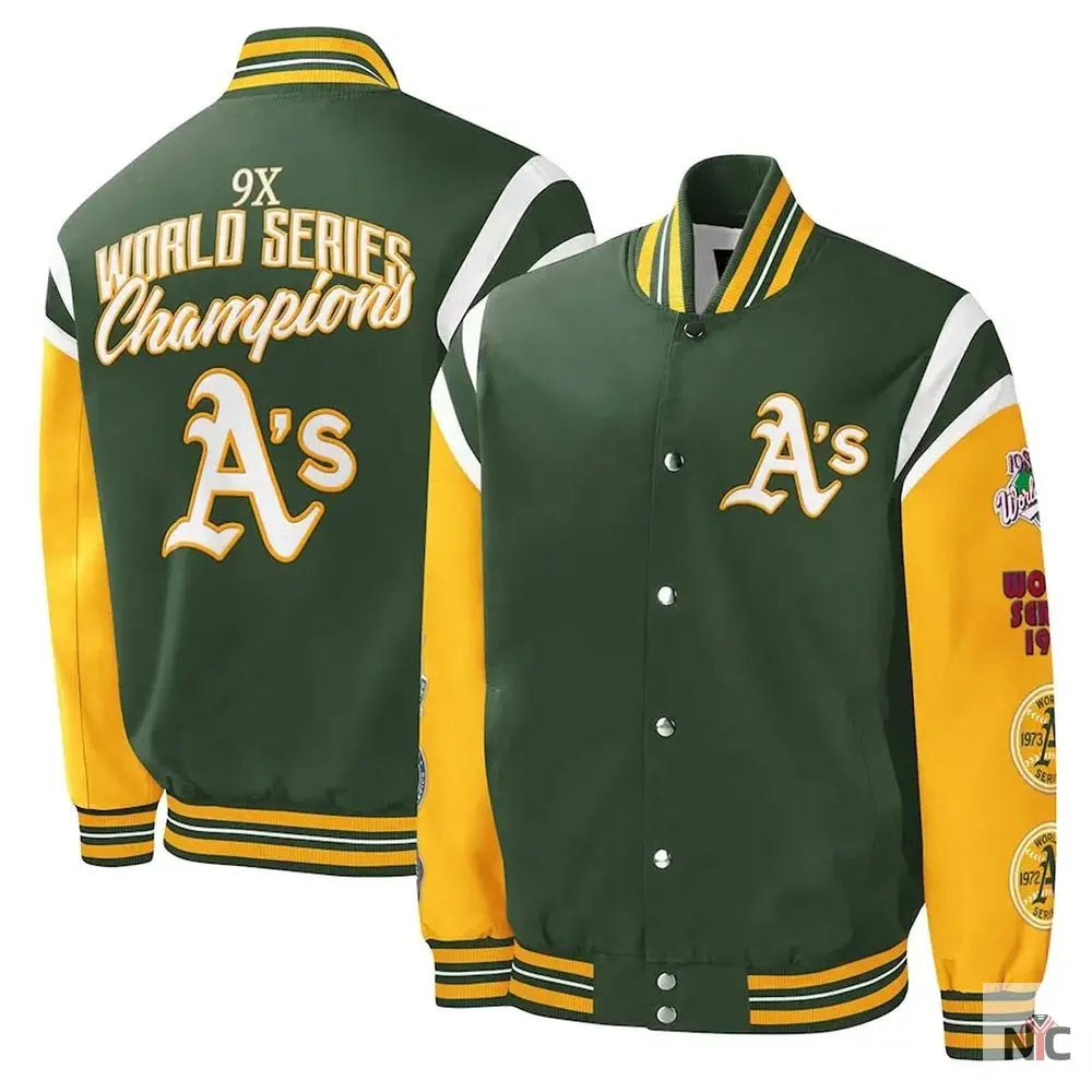 Oakland Athletics Title Holder Jacket NYC Jackets