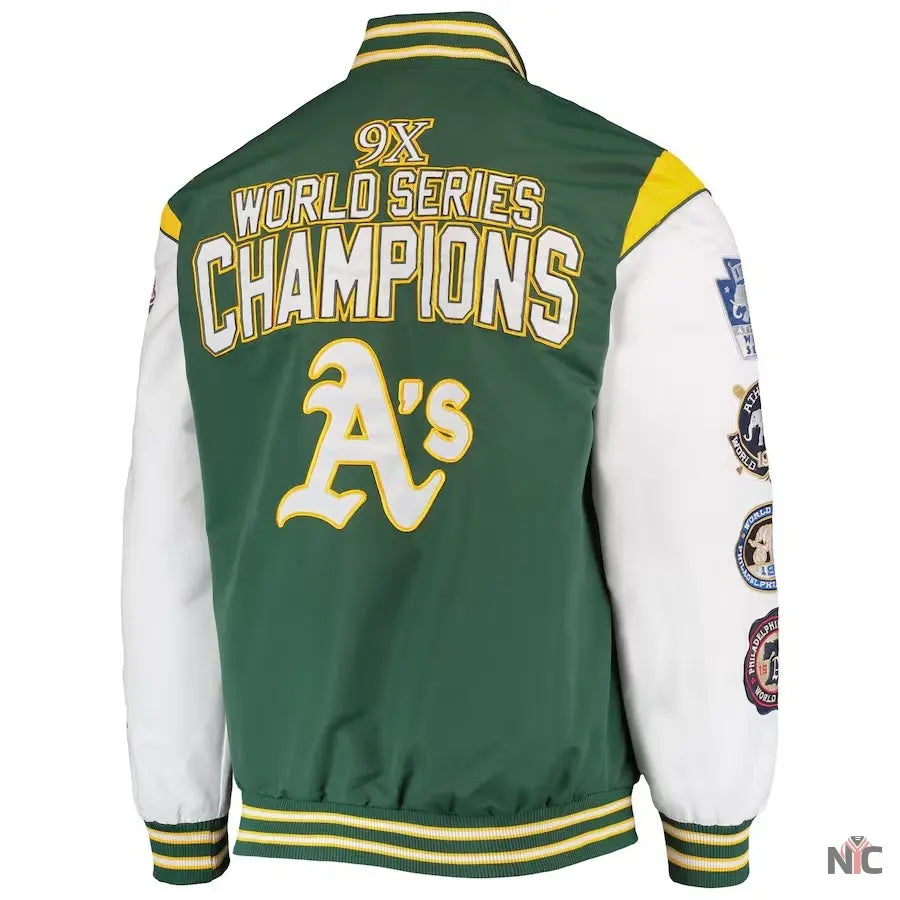 Oakland Athletics World series Champions Jacket NYC Jackets