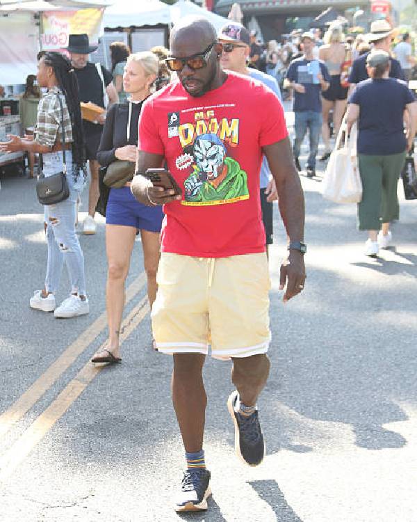 Omar J Dorsey LA Red T-Shirt NYC Jackets