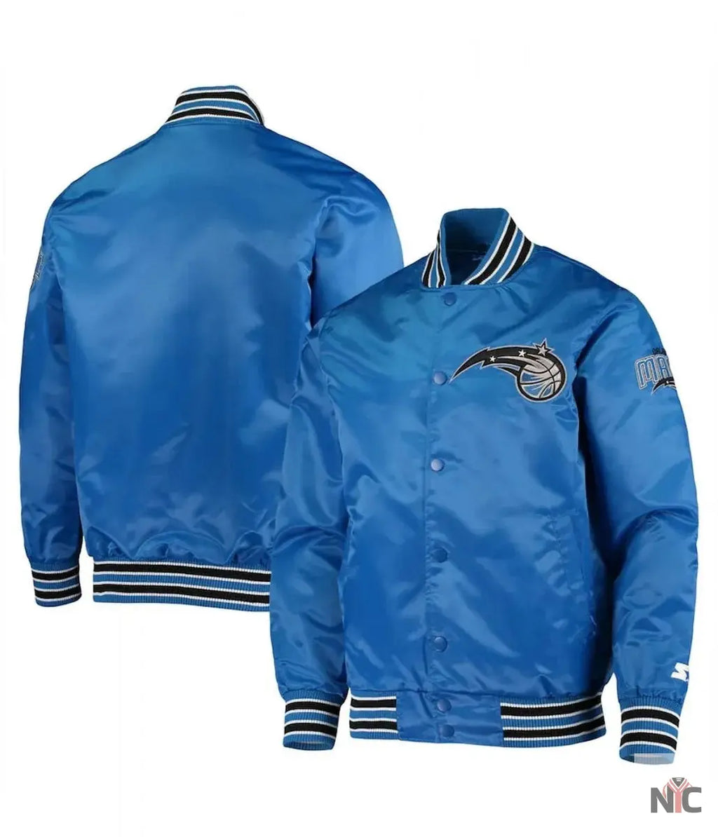 Orlando Magic The Diamond Classic Blue Bomber Jacket NYC Jackets