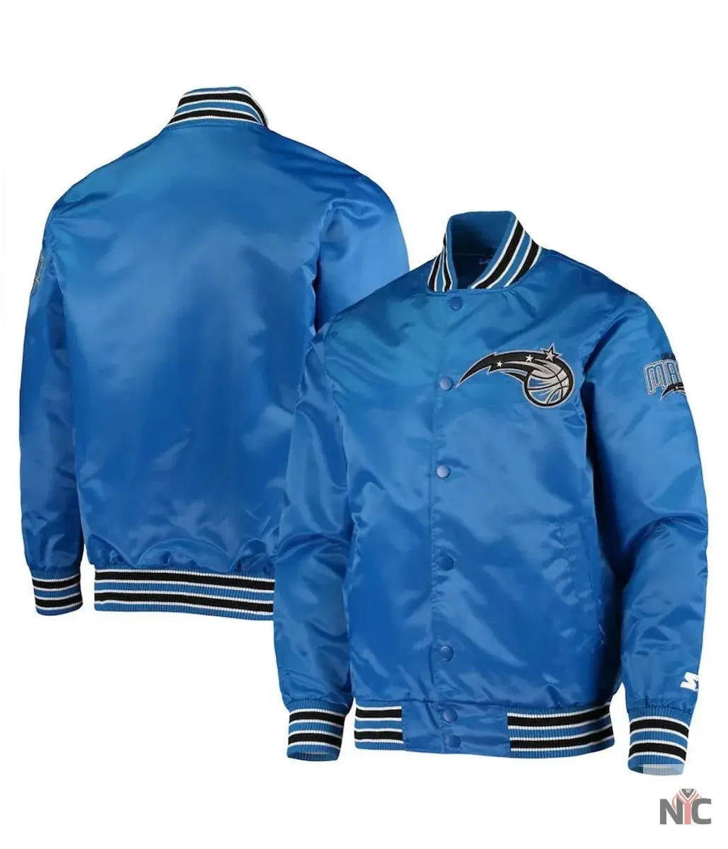 Orlando Magic The Diamond Classic Blue Bomber Jacket NYC Jackets