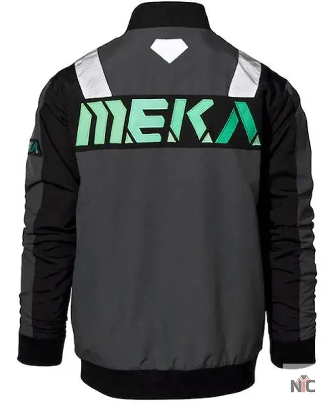 Overwatch Meka Bomber Black Jacket NYC Jackets