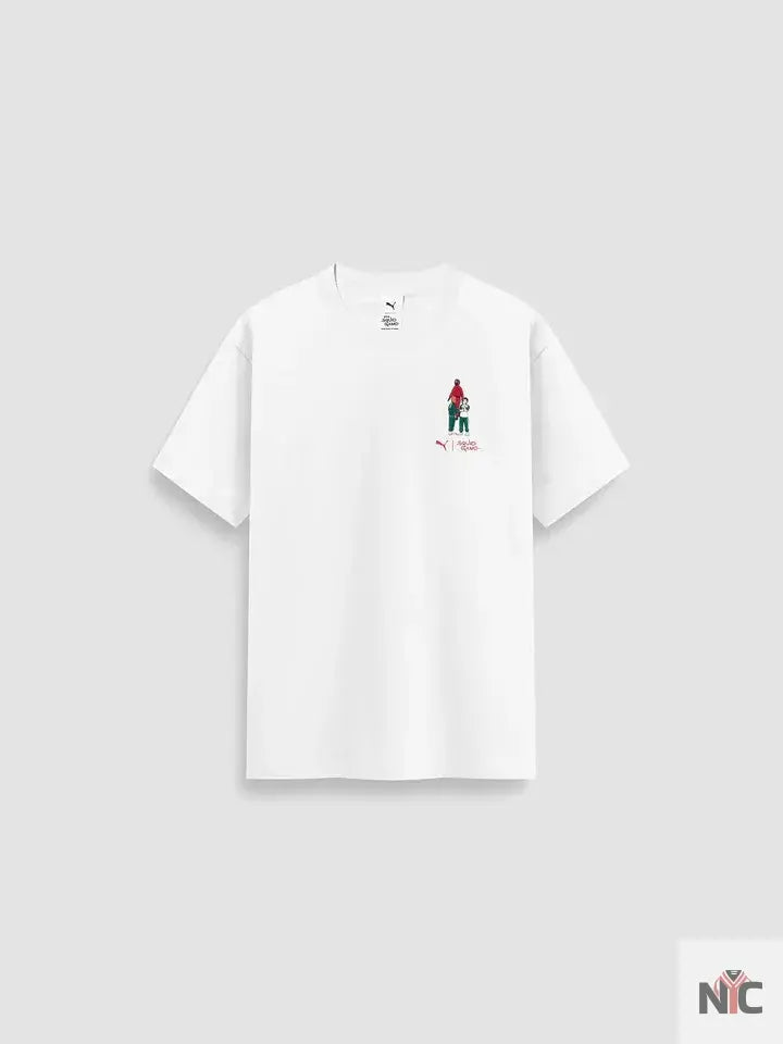 PUMA x Squid Game Graphic White T-Shirt NYC Jackets