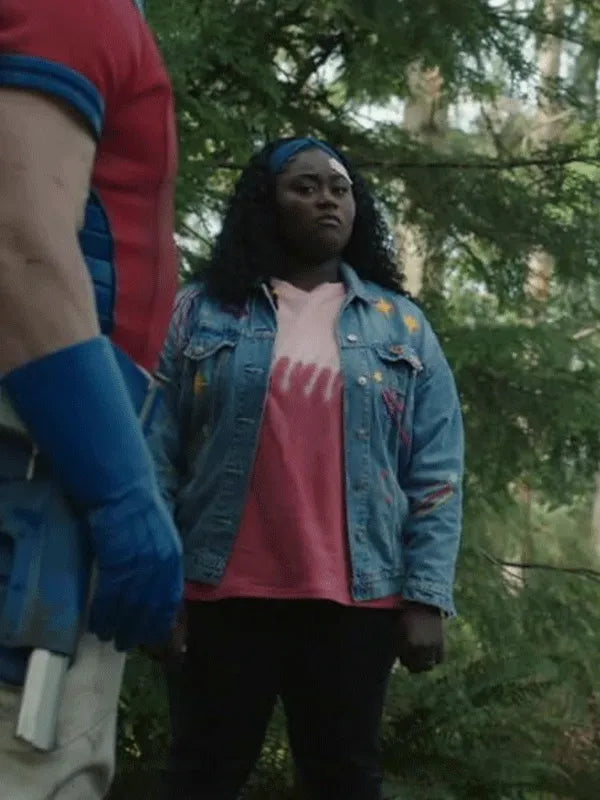 Peacemaker S02 Danielle Brooks Denim Jacket NYC Jackets