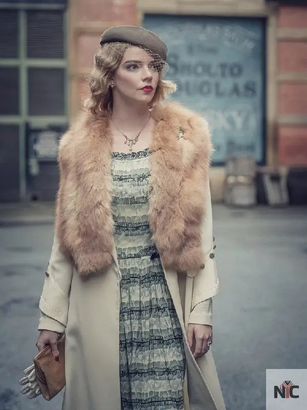 Peaky Blinders Season 6 Anya Taylor Joy Coat NYC Jackets