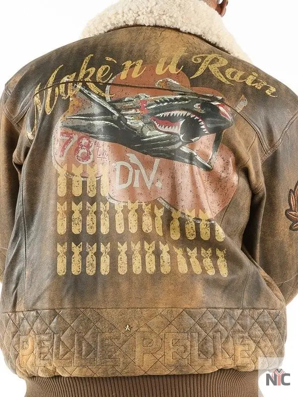 Pelle Pelle Make It Rain Bomber Jacket NYC Jackets