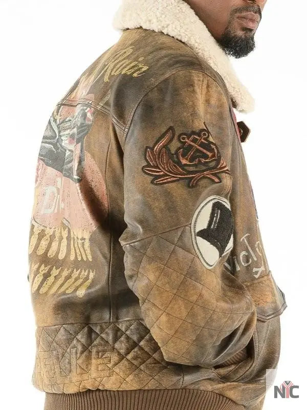 Pelle Pelle Make It Rain Bomber Jacket NYC Jackets