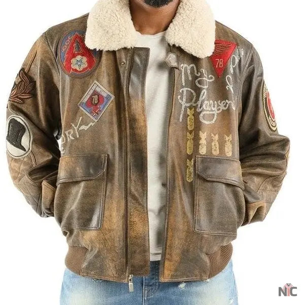 Pelle Pelle Make It Rain Bomber Jacket NYC Jackets