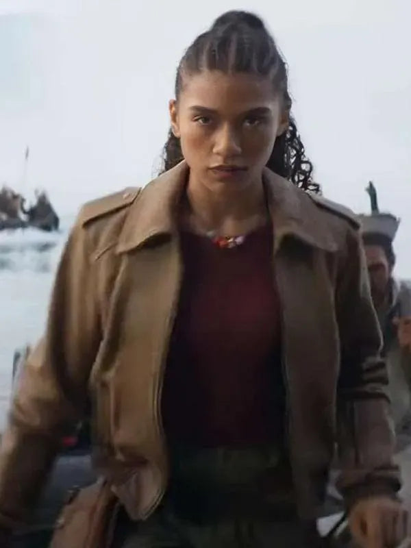 Percy Jackson and the Olympians Dior Goodjohn Leather Jacket NYC Jackets