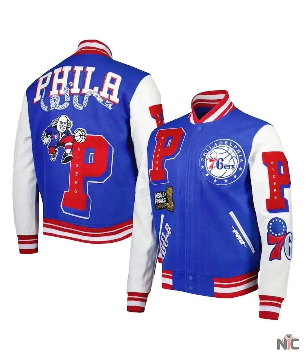Philadelphia 76ers NBA Final Champions Jacket NYC Jackets