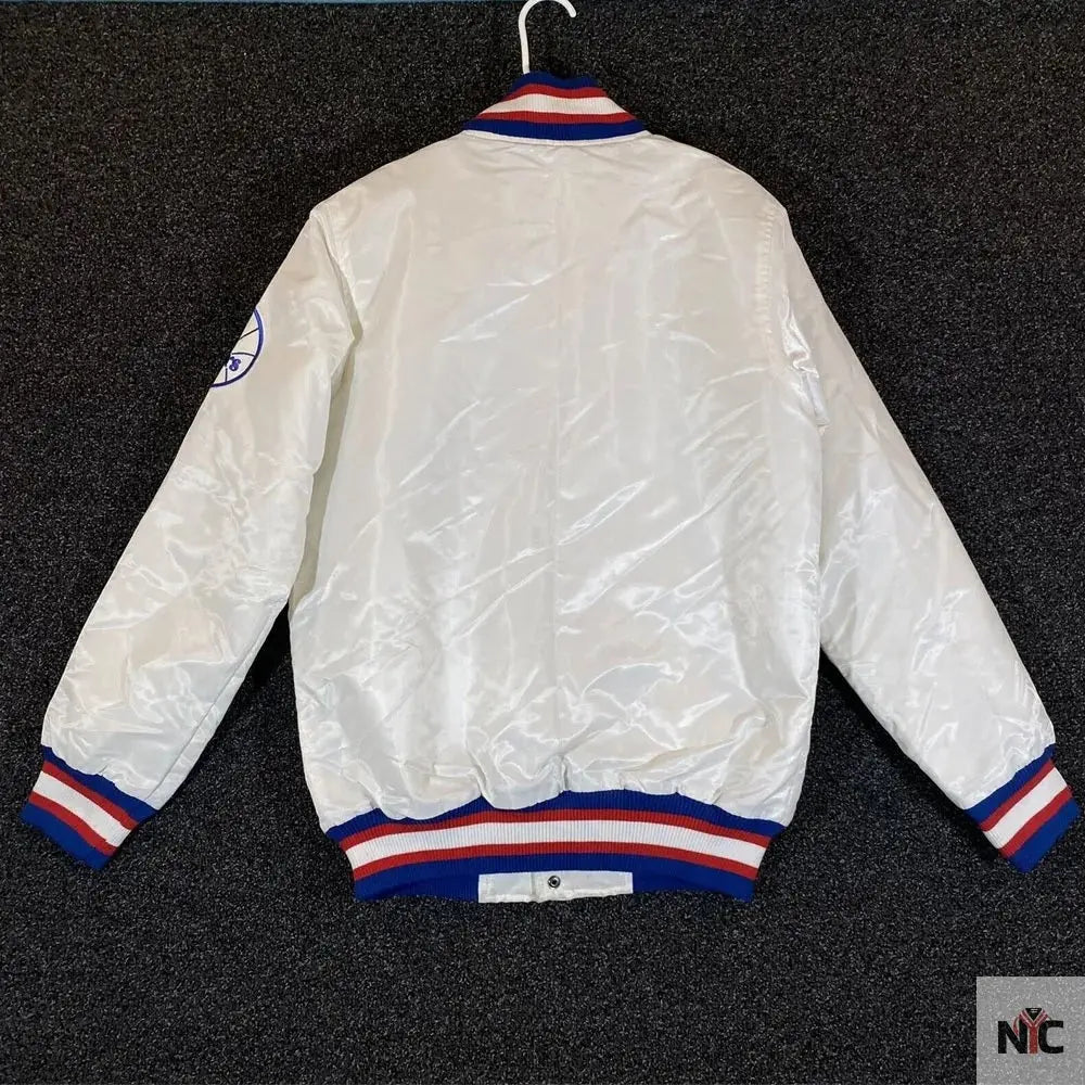 Philadelphia 76ers NBA Tough Season Satin Jacket NYC Jackets