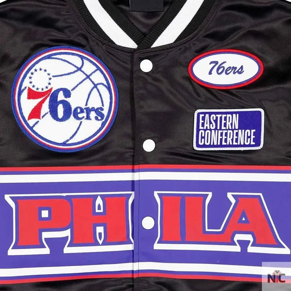 Philadelphia 76ers Rally Drive 2024 Jacket NYC Jackets