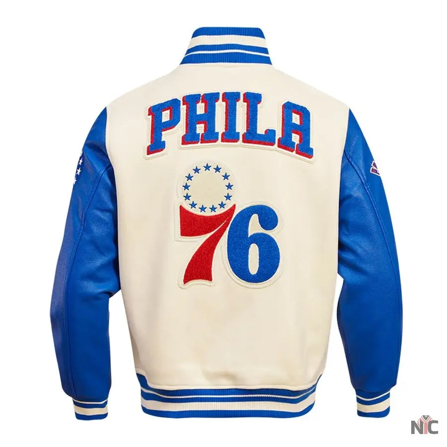 Philadelphia 76ers Retro Classic Varsity Jacket NYC Jackets