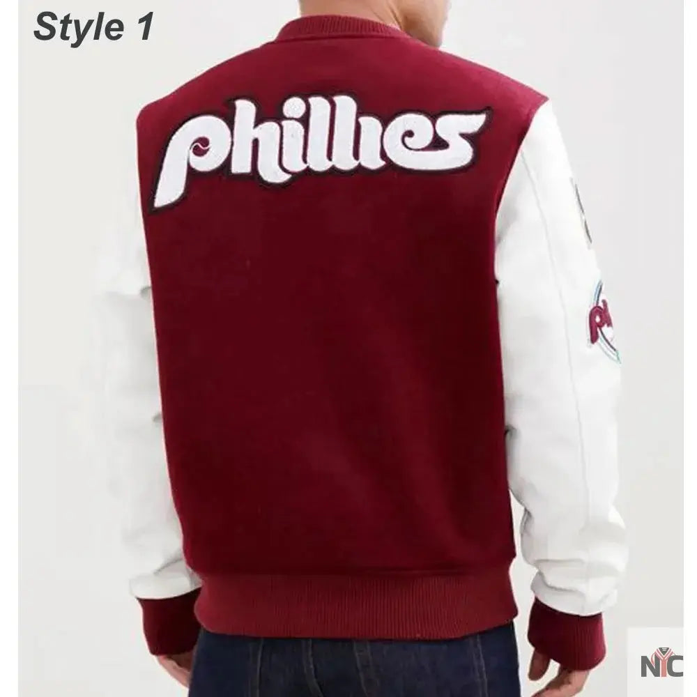 Philadelphia Phillies Letterman Varsity Jacket NYC Jackets