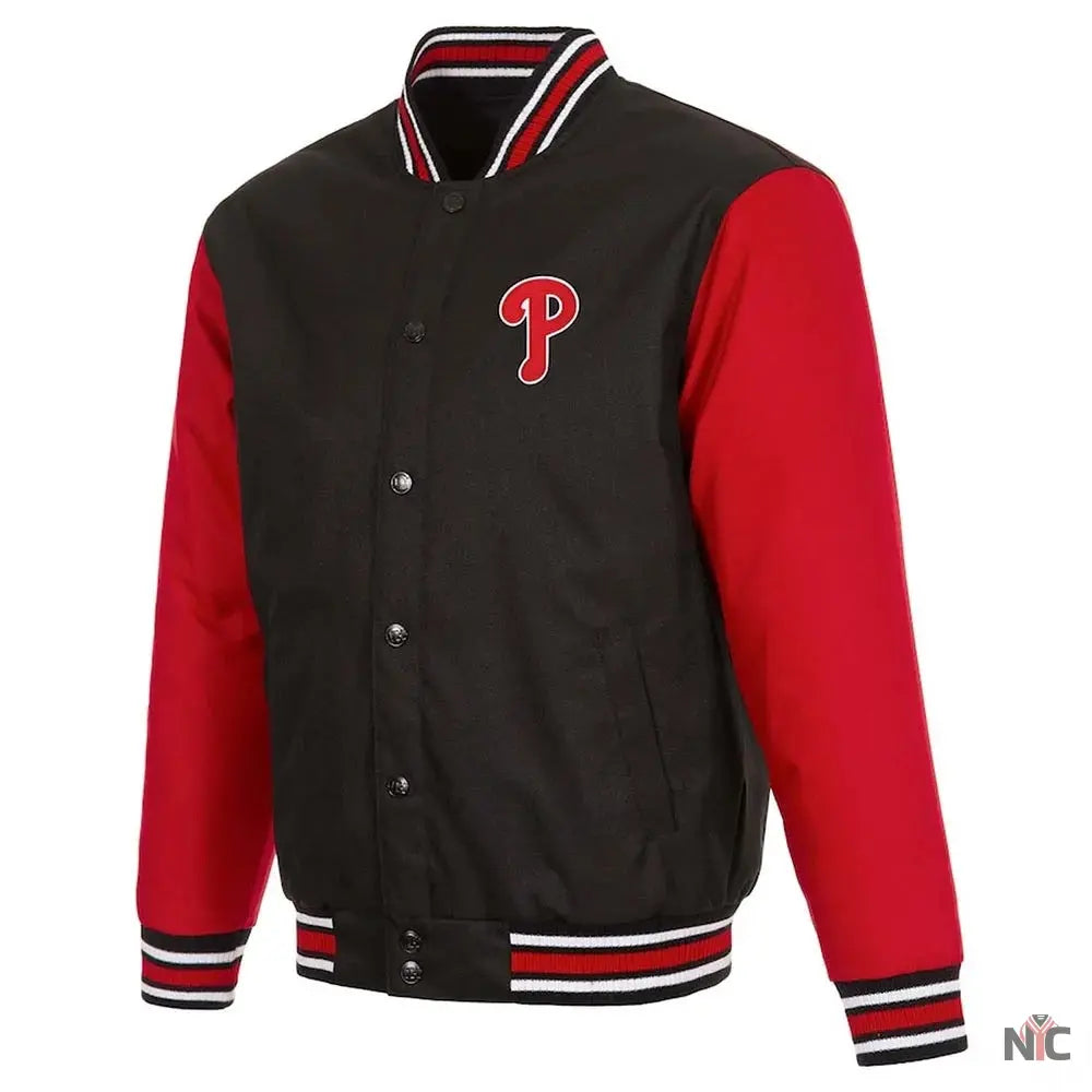 Philadelphia Phillies Poly Twill Jacket NYC Jackets