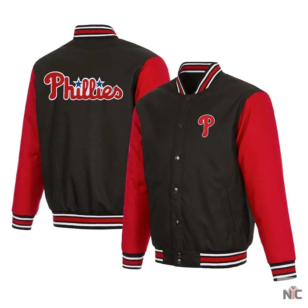 Philadelphia Phillies Poly Twill Jacket NYC Jackets