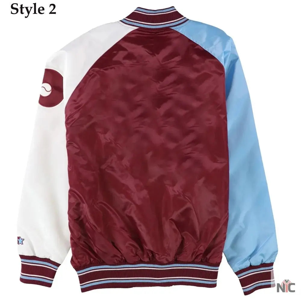 Philadelphia Phillies Satin Jacket NYC Jackets