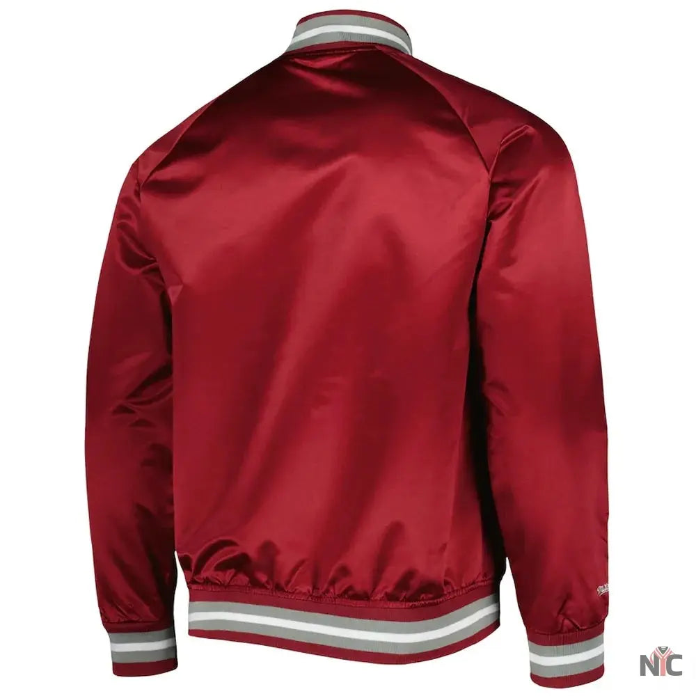 Philadelphia Phillies Satin Raglan Full-Snap Jacket NYC Jackets