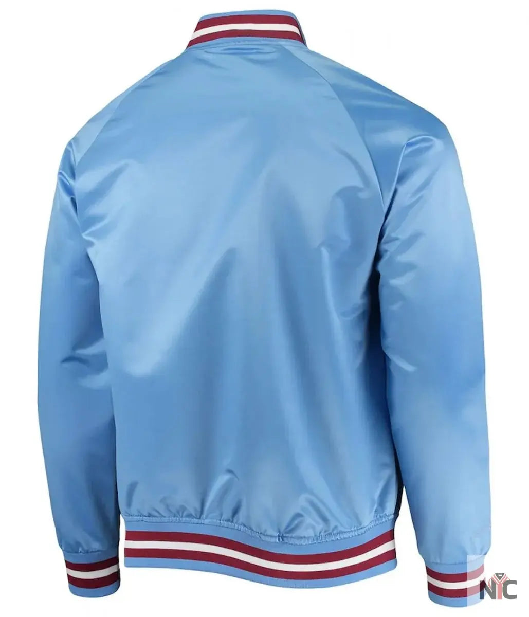 Philadelphia Phillies Satin Raglan Full-Snap Jacket NYC Jackets