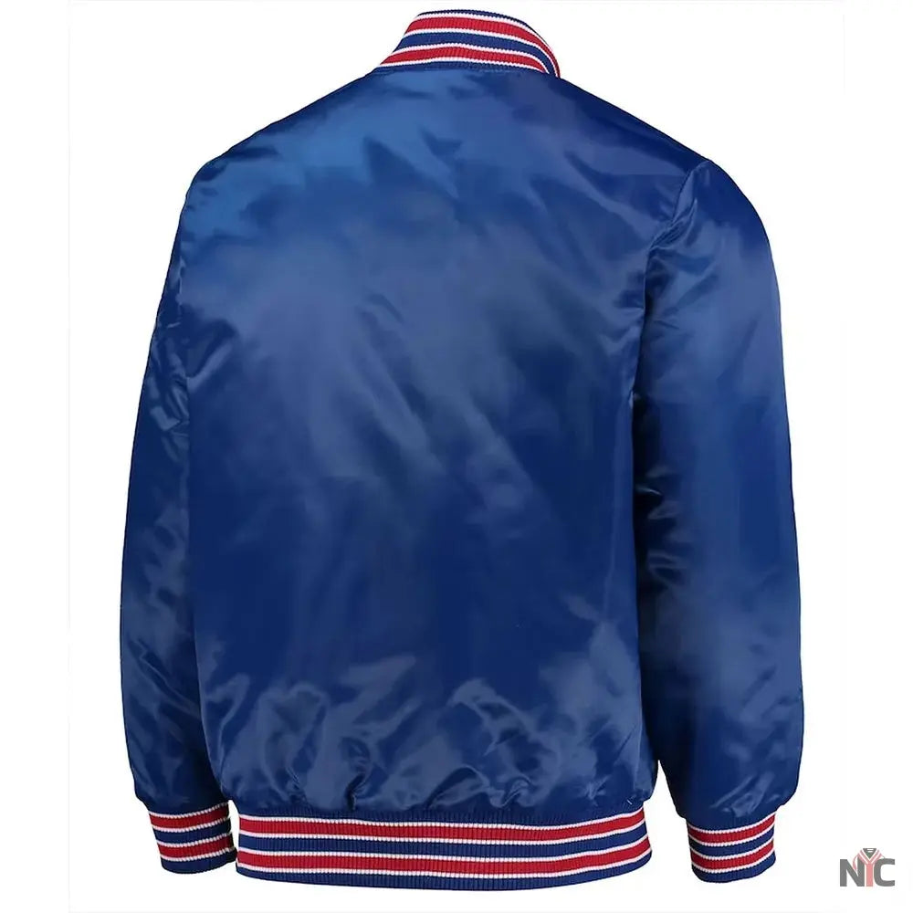 Philadelphia Phillies The Diamond Royal Satin Jacket NYC Jackets