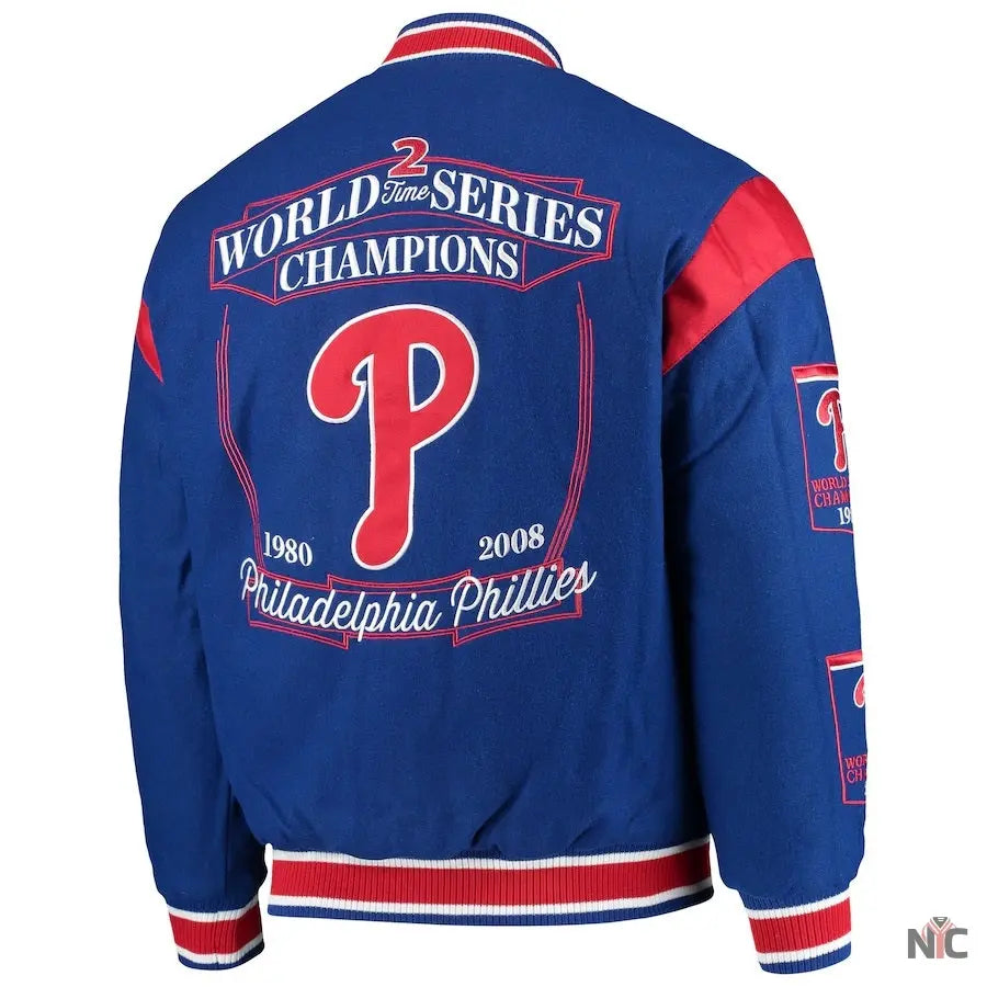 Philadelphia Phillies World Series Champions Jacket NYC Jackets