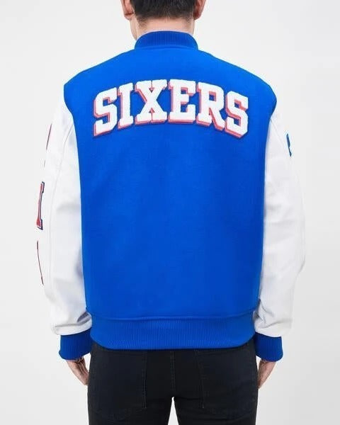 Philadelphia 76ers Classic Wool Varsity Jacket