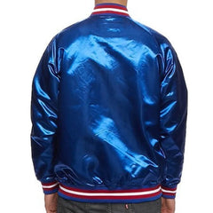 Philadelphia 76ers NBA Tough Season Satin Jacket