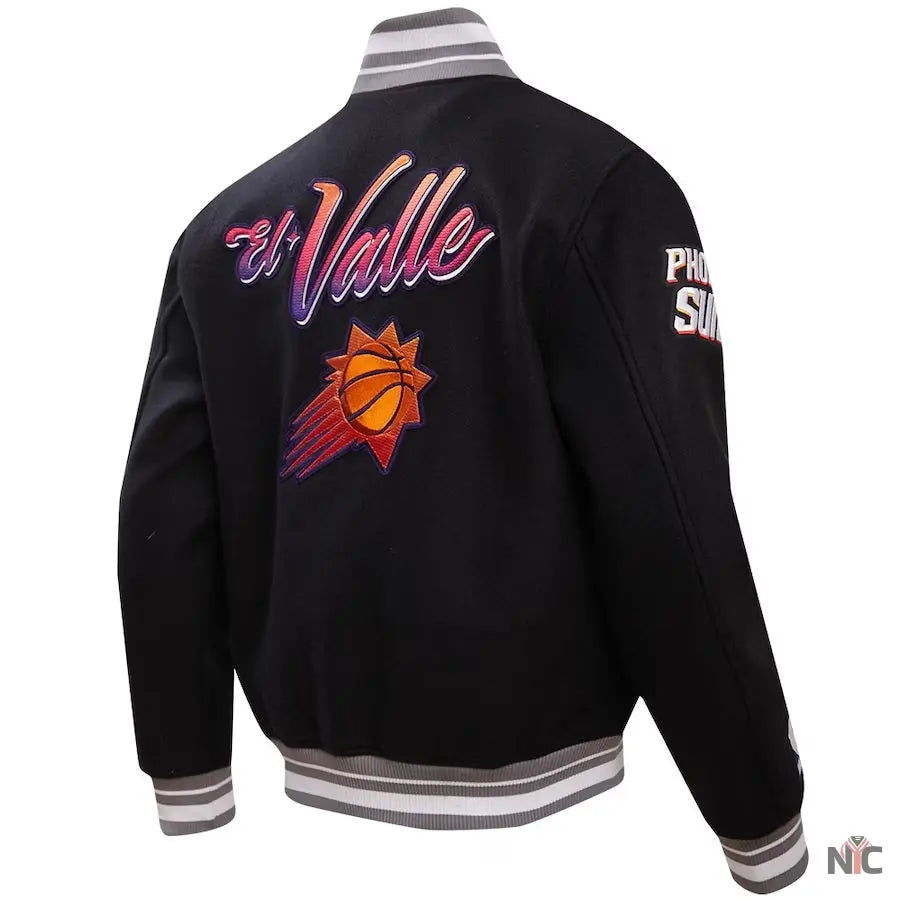 Phoenix Suns 2024 City Edition Full-Zip Varsity Jacket NYC Jackets