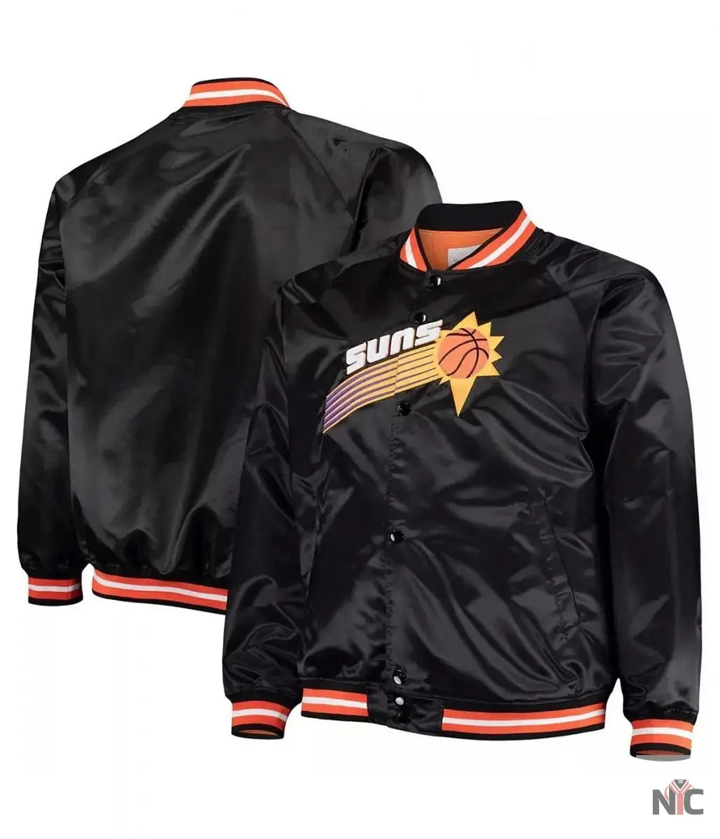 Phoenix Suns Hardwood Classics Throwback Satin Jacket NYC Jackets