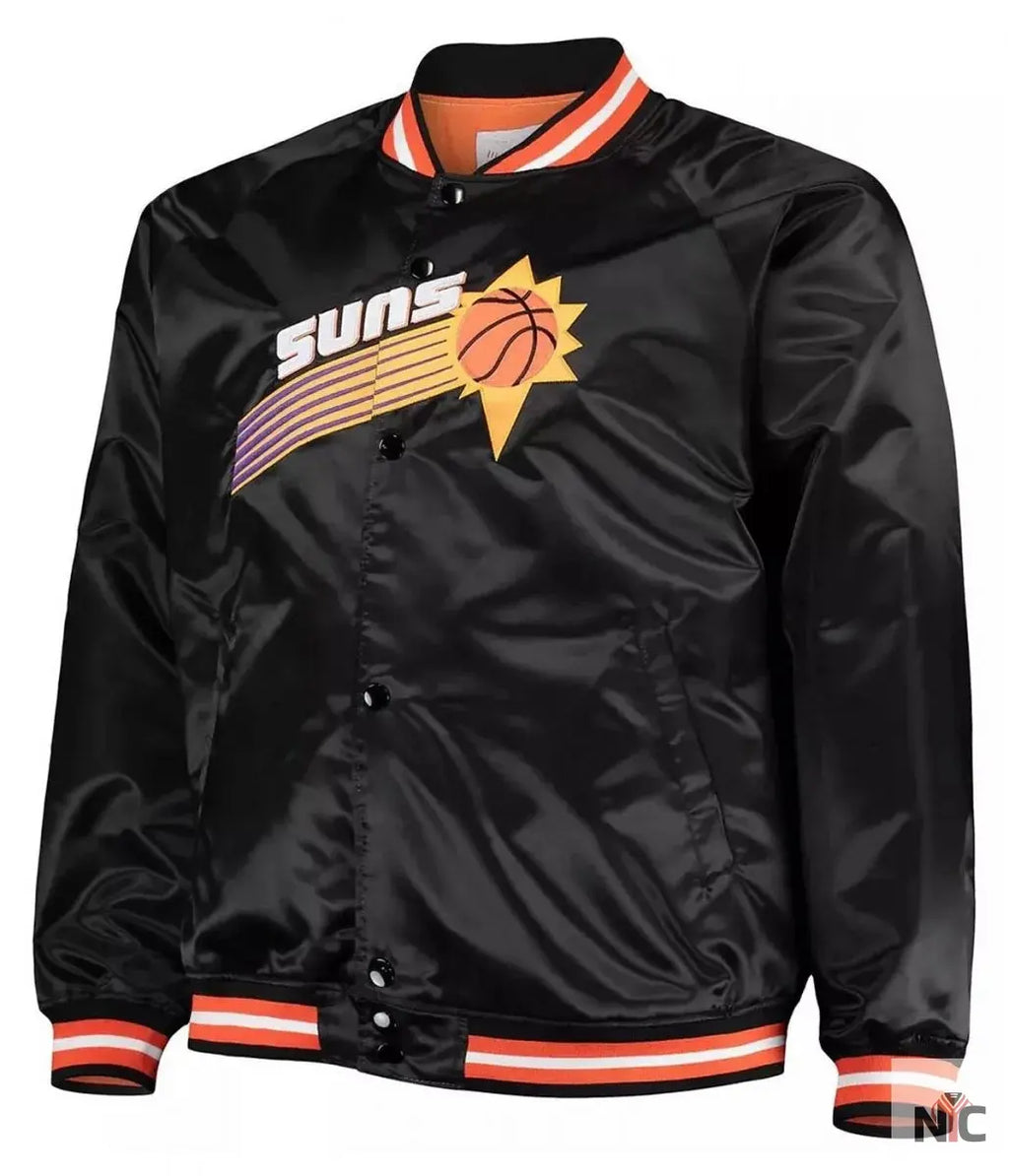 Phoenix Suns Hardwood Classics Throwback Satin Jacket NYC Jackets