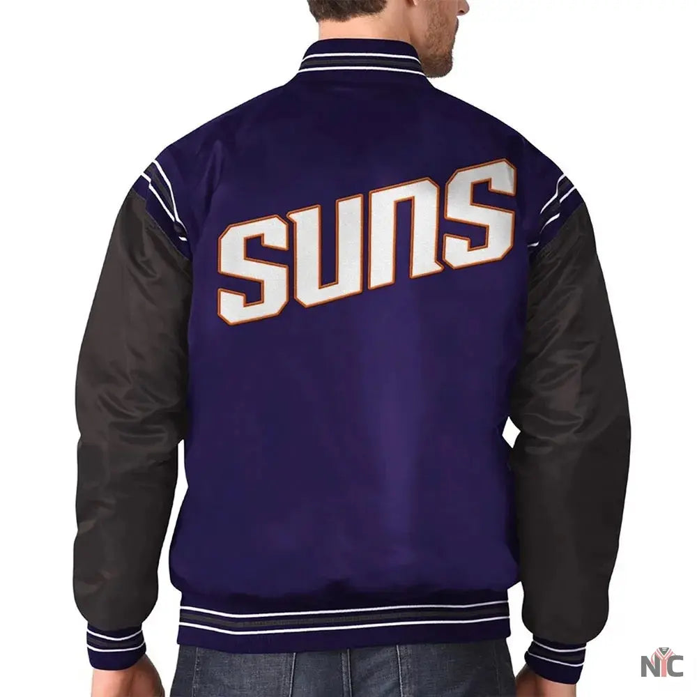 Phoenix Suns The Enforcer Varsity Satin Jacket NYC Jackets