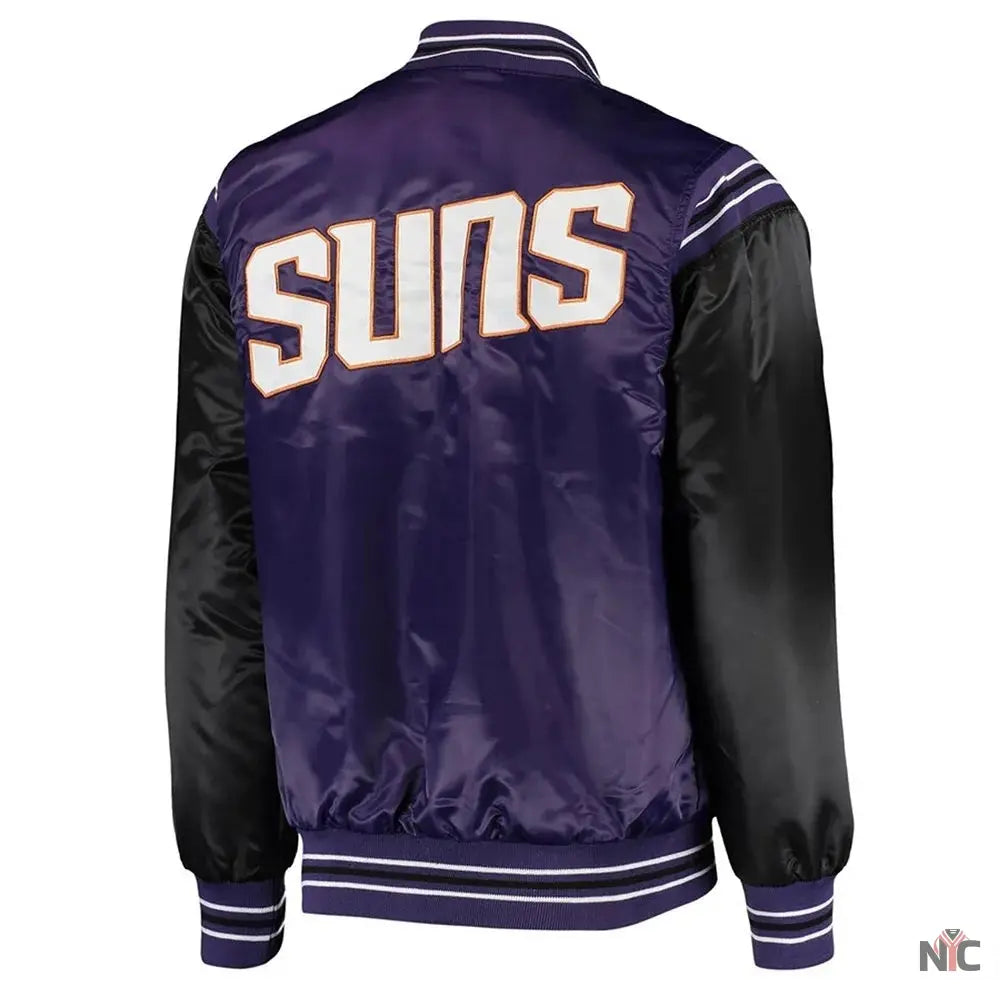 Phoenix Suns The Enforcer Varsity Satin Jacket NYC Jackets