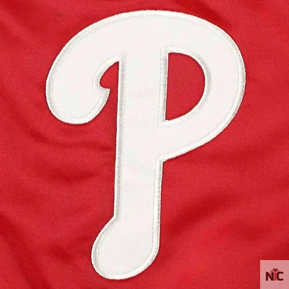 Pick & Roll Philadelphia Phillies Varsity Satin Jacket NYC Jackets