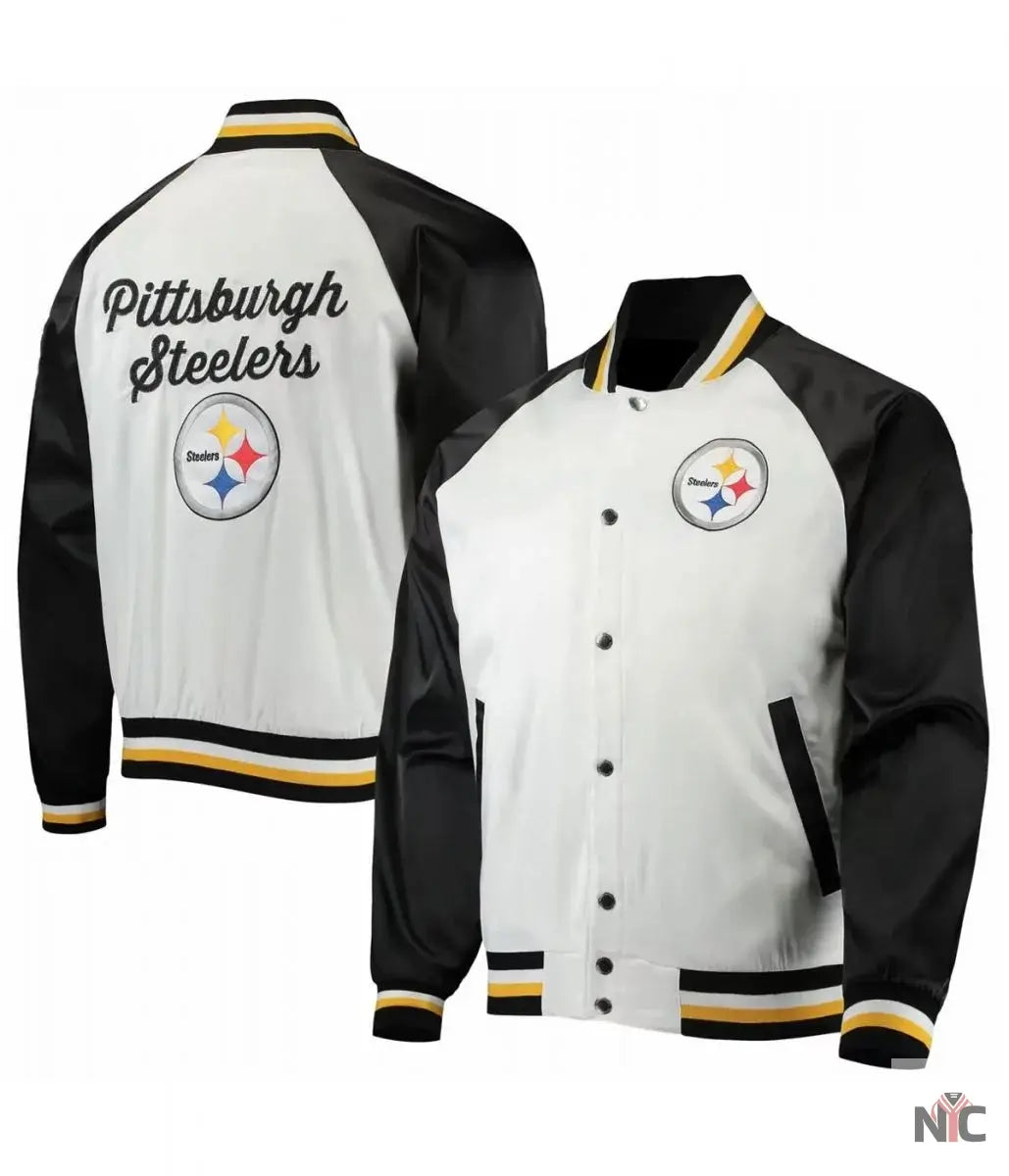 Pittsburgh Steelers NFL Satin Jacket NYC Jackets
