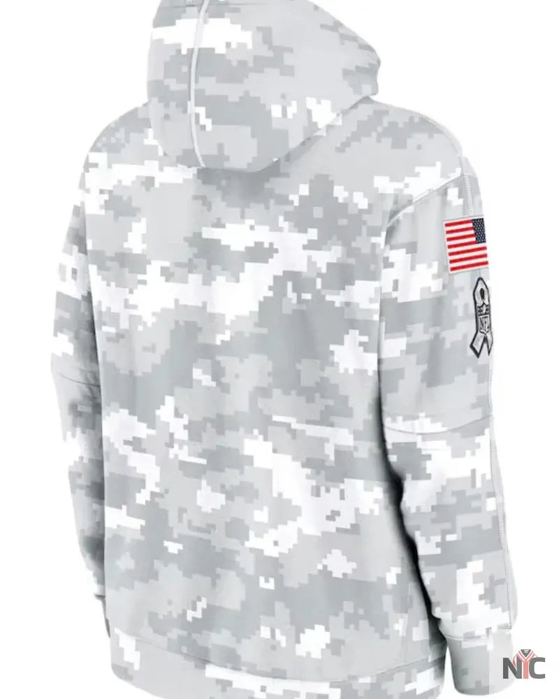 Pittsburgh Steelers Salute To Service Camo 2024 Hoodie NYC Jackets