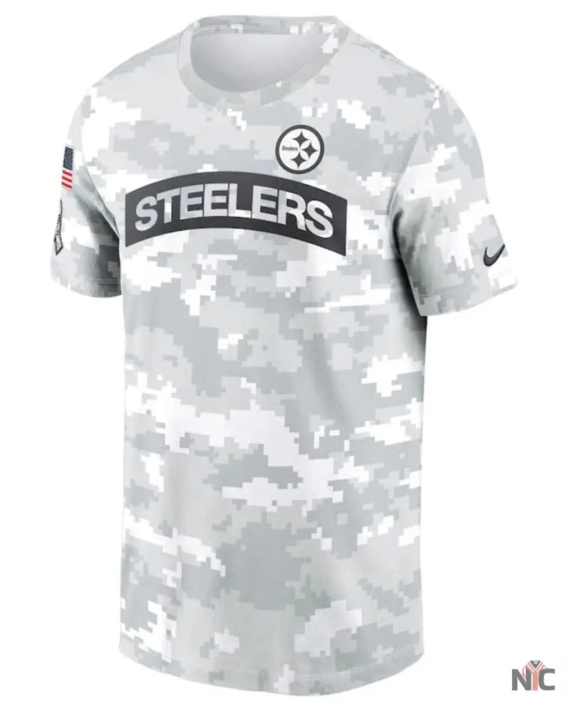 Pittsburgh Steelers Salute To Service Camo 2024 T-Shirt NYC Jackets