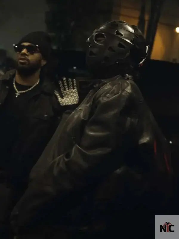Playboi Carti Type Shit 2024 Black Leather Jacket NYC Jackets