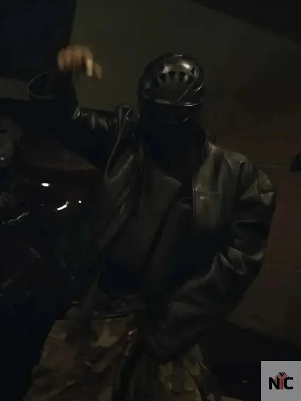 Playboi Carti Type Shit 2024 Black Leather Jacket NYC Jackets