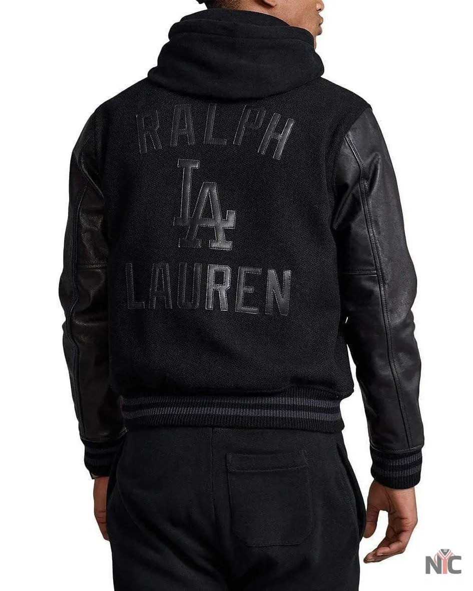 Polo Ralph Lauren LA Dodgers Baseball Bomber Jacket NYC Jackets