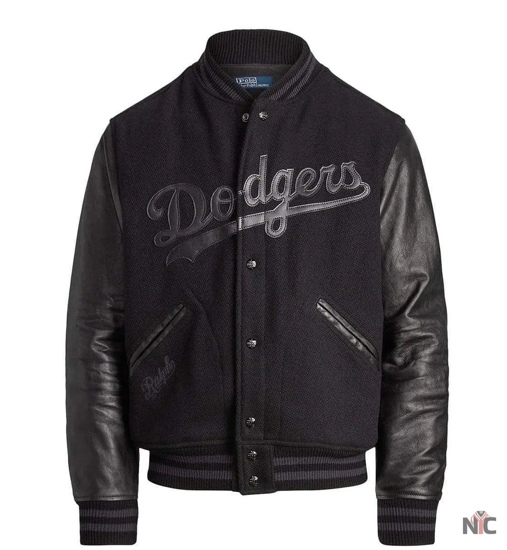 Polo Ralph Lauren LA Dodgers Baseball Bomber Jacket NYC Jackets