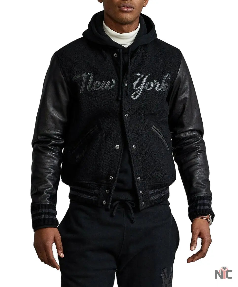 Polo Ralph Lauren NY Yankees Baseball Bomber Jacket NYC Jackets