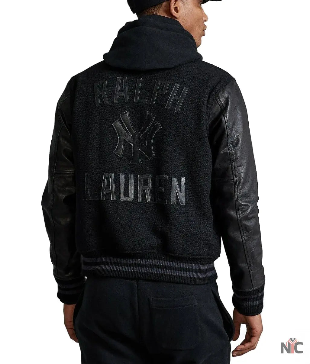 Polo Ralph Lauren NY Yankees Baseball Bomber Jacket NYC Jackets