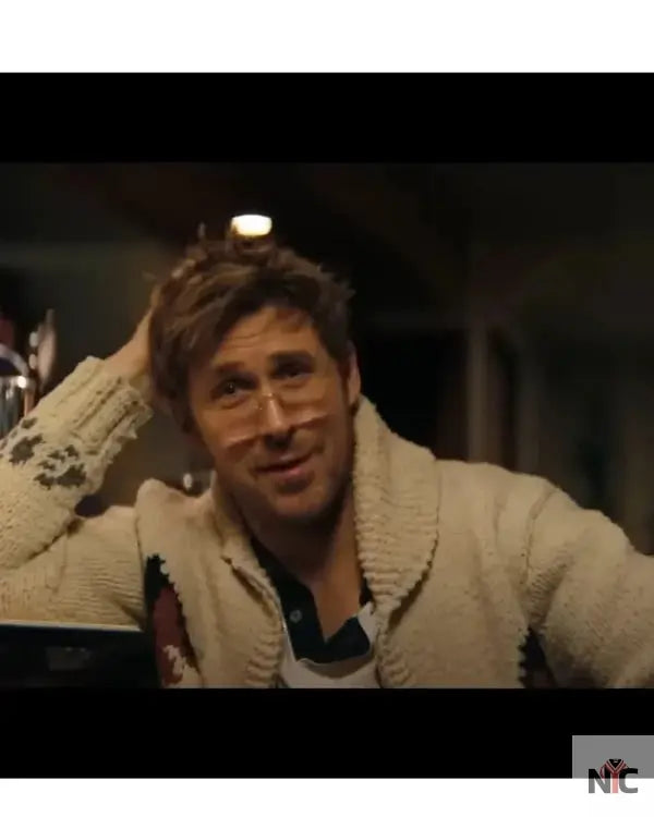Project Hail Mary Ryan Gosling Wolf Cardigan NYC Jackets