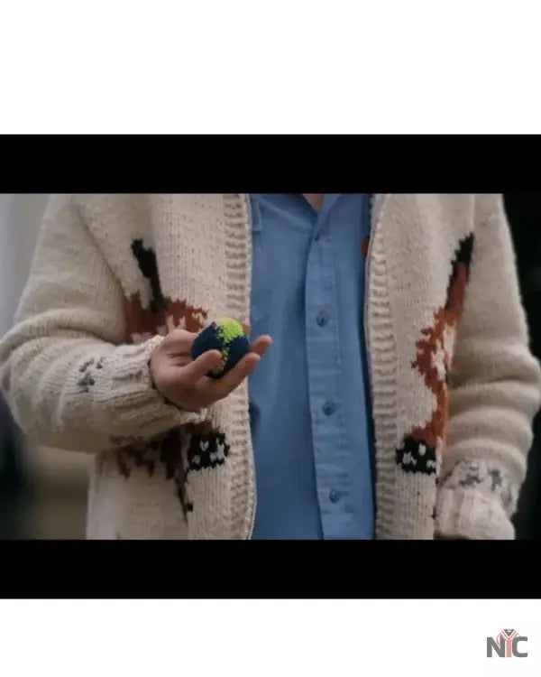 Project Hail Mary Ryan Gosling Wolf Cardigan NYC Jackets