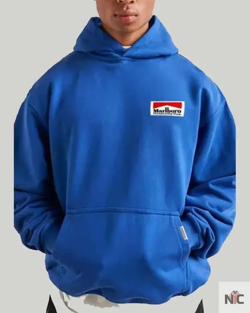 Pullover Marlboro Racing Hoodie NYC Jackets