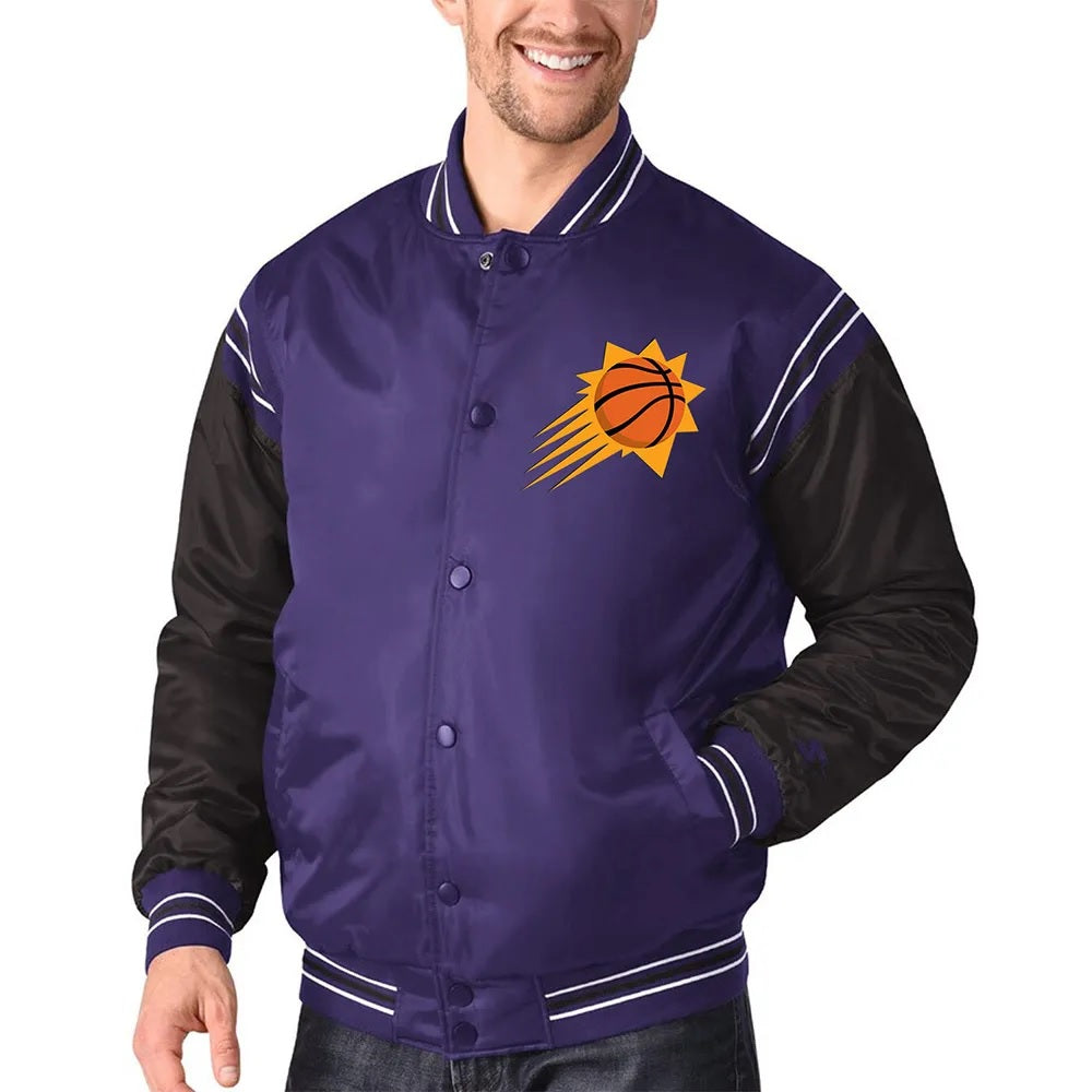 Phoenix Suns The Enforcer Varsity Satin Jacket