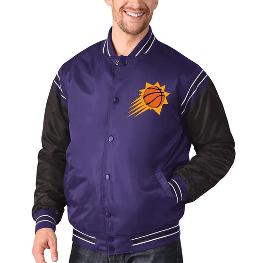 Phoenix Suns The Enforcer Varsity Satin Jacket