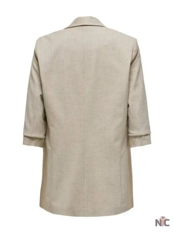 Pushers S01 Jade Asha Grey Ruched Sleeve Blazer NYC Jackets